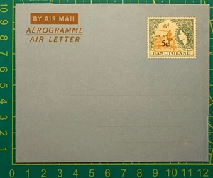 Great Britain Basutoland, Aerogramme-Air Letter 1953, Unwatermarked, unused - Picture 1 of 6