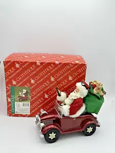 Rare 2007 Dept 56 Clothtique Possible Dreams GPS "Going Places Santa" 800567 - Bild 1 von 9