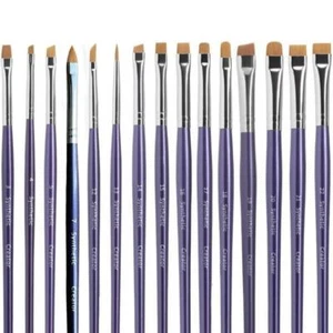 Synthetic Creator Brow Henna Bronsun Thin Brushes - ALL SIZES - Picture 1 of 19