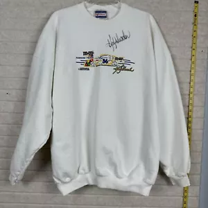 Vintage Embroidered Ken Schrader #36 NASCAR M&M Racing Team Sweatshirt 3XL - Picture 1 of 9