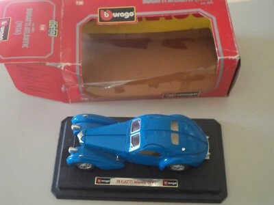 BBURAGO BUGATTI ATLANTIC 1936 - SCALA 1:24 - SCATOLO CON DIFETTI - Immagine 1 di 4