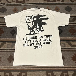 Lil Durk It’s All a Blur Big As The What Tour T-Shirt Drake Related Size Large - Picture 1 of 10