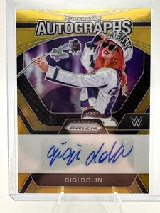 2024 Panini WWE Superstar Autographs Prizm Gold No. SA-GGD Gigi Dolin 03/10 - Picture 1 of 4
