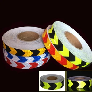 Safety Warning Sign Stickers Tape Decals Car Truck Reflective Strip Decoration - Picture 1 of 21