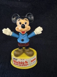 Marioneta Push Up Disney Mickey Mouse - Hecha por Gabriel Vintage 1977 - Imagen 1 de 4
