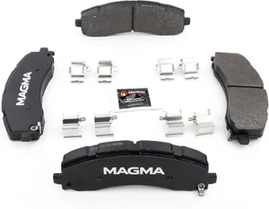 Premium PMD2225M Semi-Metallic Brake Pads, Rear - Picture 1 of 6