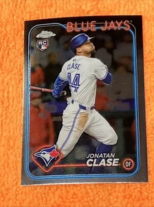 Tarjeta de novato Jonatan Clase RC 2024 Topps actualización cromada #USC147 Toronto Blue Jays - Imagen 1 de 2