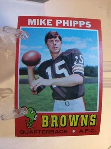 Tarjeta de fútbol americano Topps #131 1971 de Mike Phipps radiocontrol (85618) - Imagen 1 de 2