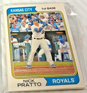 6 2023 Topps Heritage NICK PRATTO  RC ROYALS  #94 ROOKIE   LOT - Picture 1 of 1