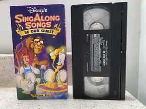 Disneys Sing Along Songs - Beauty and the Beast VHS Tape Rare HTF OOP Cartoon - Picture 1 of 7