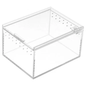 Acrylic Reptivite Cricket Container Spider Terrarium Breeding Box Reptile Box - Picture 1 of 12