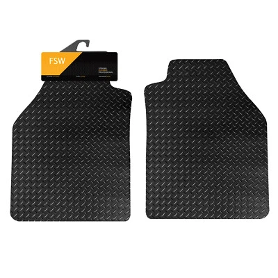 For Ford Transit Connect 2002-2014 Tailored Extra Heavy Duty 5MM Rubber Van Mats - Image 1 of 4