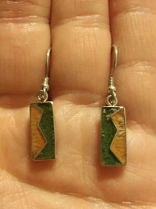 Pendientes colgantes de plata 950 - Imagen 1 de 2