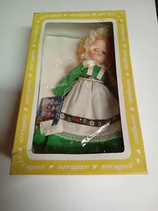 Vintage Effanbee Mother Hubbard 12" Vinyl Head Story Book Doll #1188  Box/Tag  - Picture 1 of 7