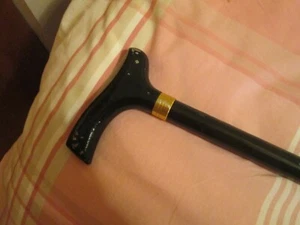 WALKING CANE WITH WOODEN HANDLE - Picture 1 of 5