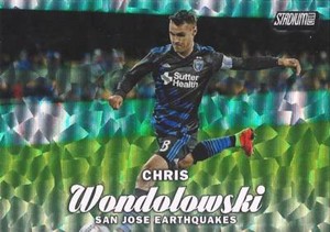 2017 Topps Major League Soccer Stadium Club Base Silver Ice Parallel (51 - 75)