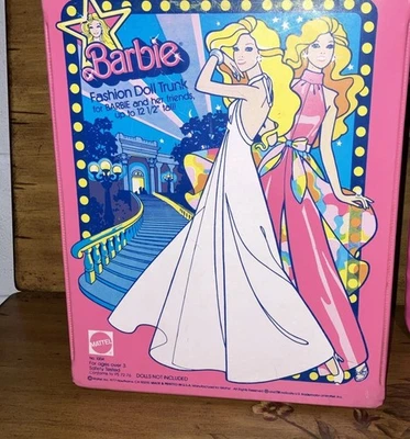 Vintage 1977 Barbie Fashion Doll (Double) Trunk & Accessories  - Image 1 of 4