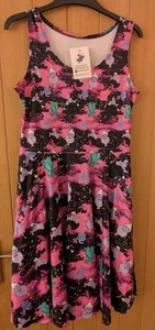 Pigeon Overlord Disney Ursula The Little Mermaid Skater Dress Size L Size 12 - Picture 1 of 7