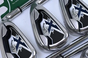 Callaway X-20 Irons / 4-PW / Uniflex Callaway X20 Steel Shafts - Picture 1 of 7
