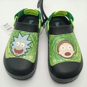 Erwachsene Schwimmen Rick and Morty Clog Sandalen Herren Gr. 10 Slipper Knöchelriemen Boden Up - Bild 1 von 9