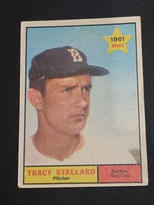 1961 Topps #81 Tracy Stallard Red Sox Rookie - Picture 1 of 2