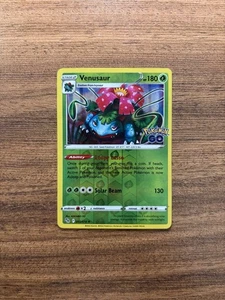 💎Pokemon TCG Venusaur 003/078 Pokémon GO Reverse Holo LP - Picture 1 of 2