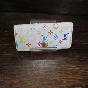 LOUIS VUITTON 4-ring key case Monogram Multicolo - Picture 1 of 10