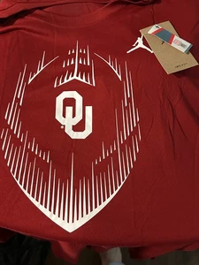 Camiseta Nike Roja OU Oklahoma Sooners SS Para Hombre 3XL NUEVA CON ETIQUETAS - Imagen 1 de 2