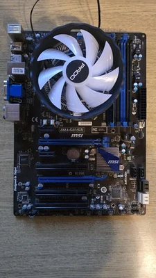 Mainboard CPU RAM Bundel : MSI Z68A-G43(G3) 4GB DDR3 Intel Core i5 2500K - Bild 1 von 2