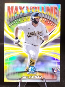 2025 Bowman Chrome Nick Kurtz Max Volume - Bild 1 von 2