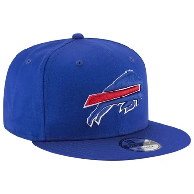 New Era Buffalo Bills 9Fifty Snapback Hat Blue Adjustable Classic Logo Cap NEW - Image 1 of 4