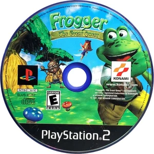 Kratzfrei - Frogger The Great Quest - Sony Playstation 2 Getestet Original - Bild 1 von 5