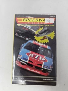 Vintage Speedway Racing Memorabilia Price Guide Jan 1992 Vol 2 No 1 STP NASCAR B - Bild 1 von 6