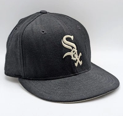 Vintage Chicago White Sox New Era Diamond Collection Hat Fitted Cap 7 1/8 Adult - Image 1 of 4