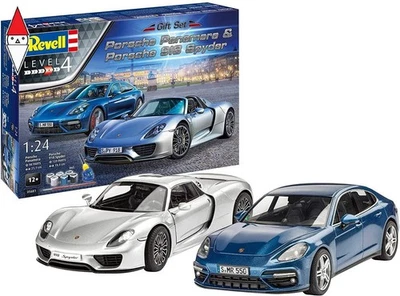REVELL 1/24 GIFT SET PORSCHE SET - Immagine 1 di 4
