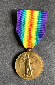WW 1 London Regt Victory Medal. 472965 Pte J.J. Braybrook. 11-Lond. R. - Picture 1 of 8