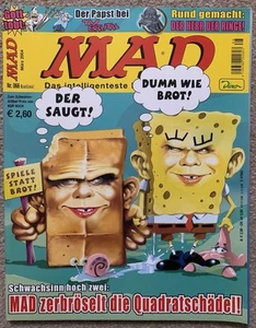 MAD MAGAZIN Deutsche Ausgabe (2. Band) Nr.66 2004 Spongebob Schwammkopf Cover - Bild 1 von 1