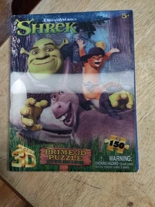 Dreamworks Shrek 3D Puzzle 150 Pieces - Shrek, Donkey, Puss and Boots New - Picture 1 of 3
