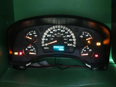 04-07 EXPRESS SAVANNA MEDIDOR DE CUADRO DE INSTRUMENTOS MEDIDORES SPEEDO KILOMETRAJE PROG 2651 Foto 1 de 4