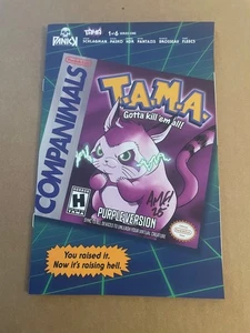 TAMA #1 Homage 1:10 Variant SIGNED Tony Fleecs Panick 2025 Pokemon Video Game - Picture 1 of 1