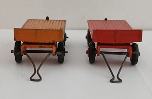 Dinky Toy x 2 (zwei) 25g Anhänger rot und orange. - Bild 1 von 7