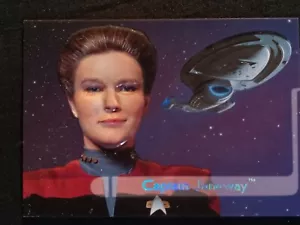 1995 SkyBox Star Trek: Voyager Season One Series 2 Captain Janeway #E1 0kx0 - Picture 1 of 2