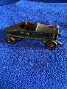 Vntg Hurley Cast Iron Indy Style Race Car - Picture 1 of 9