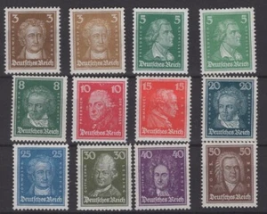 (WH23059) GERMAN REICH - 1926, MI 385/396, MH, CV € 74,50, SEE SCANS - Picture 1 of 2