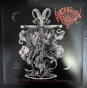 Archgoat "The Light-Devouring Darkness" lp red and black splatter vinyl 2015 - Picture 1 of 10