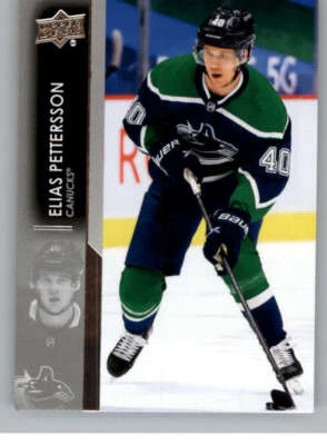Elias Pettersson 2021-22 Upper Deck #179 NHL Canucks ID:130378 - Image 1 of 2