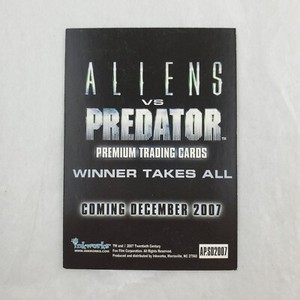 Aliens vs. Predator Requiem 2007 San Diego Promo Card