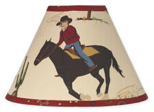 New Sweet Jojo Designs Lamp Shade for Wild Western Horse Cowboy Baby Kid Bedding