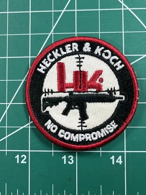 Parche vintage Heckler & Koch sin compromiso H&K Foto 1 de 2
