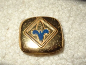 Boy Scout BSA Cub Webelos Official Uniform Metal Pre-Owned Neckerchief Slide - Picture 1 of 1